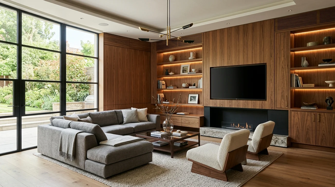 Modern Luxury Living Room Interior